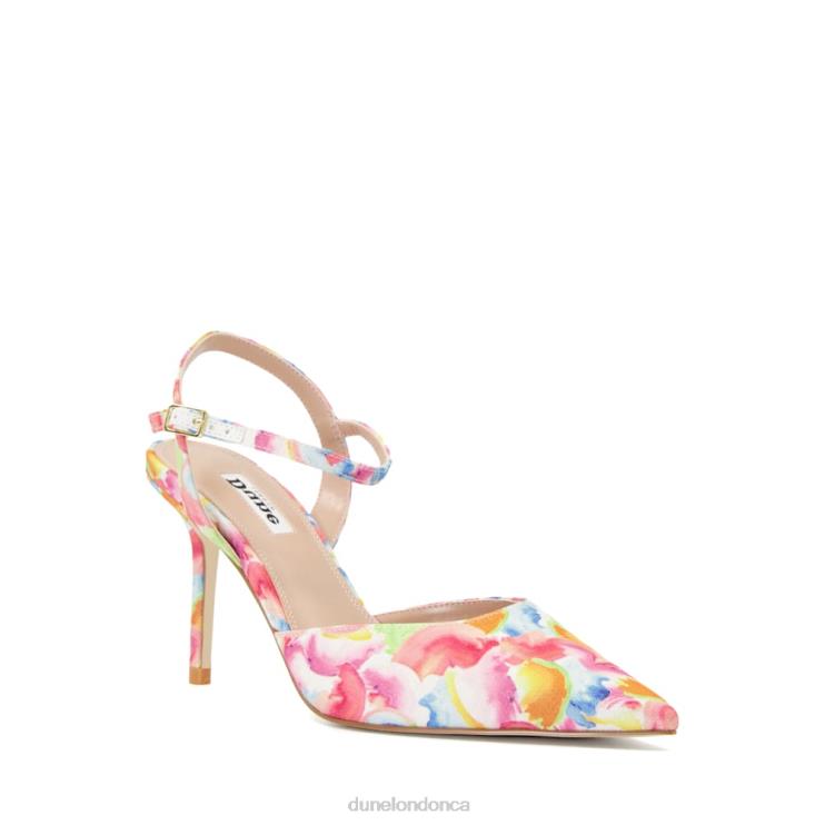 Dune London Clarisse Women Backless Ankle Strap Court Shoes Multi 2Z0DB447