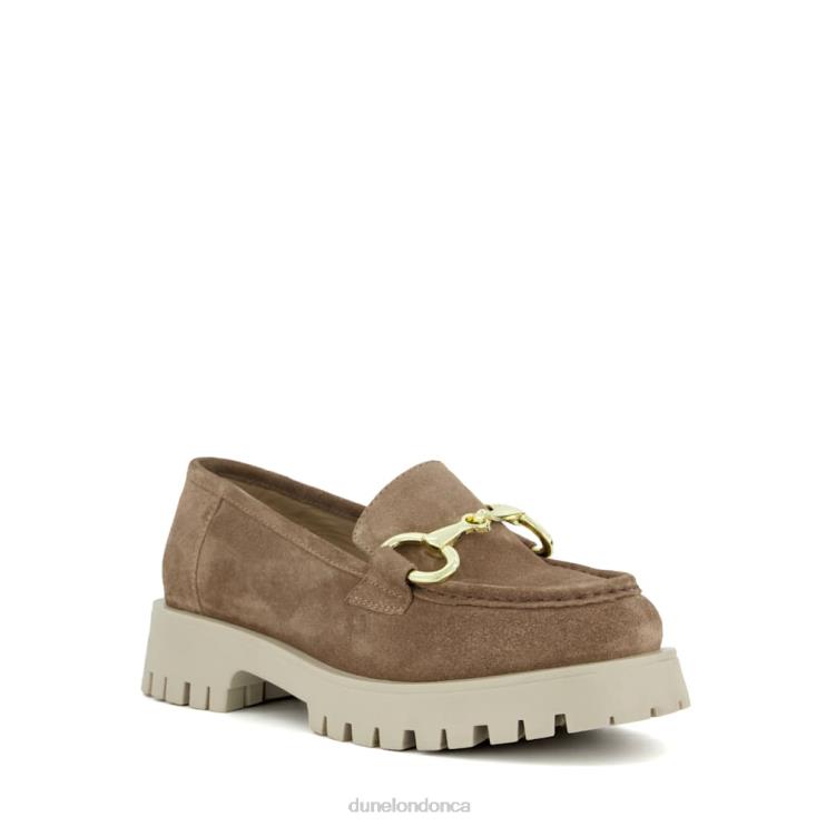 Dune London Gazed Women Chunky Snaffle-Trim Loafers Caramel 2Z0DB110