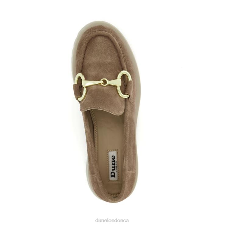Dune London Gazed Women Chunky Snaffle-Trim Loafers Caramel 2Z0DB110