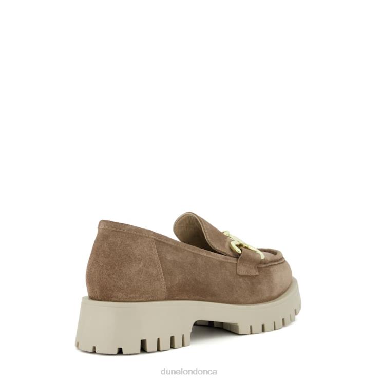 Dune London Gazed Women Chunky Snaffle-Trim Loafers Caramel 2Z0DB110