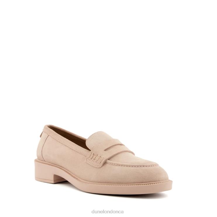 Dune London Gazelles Women Penny-Trim Loafers Pink 2Z0DB468