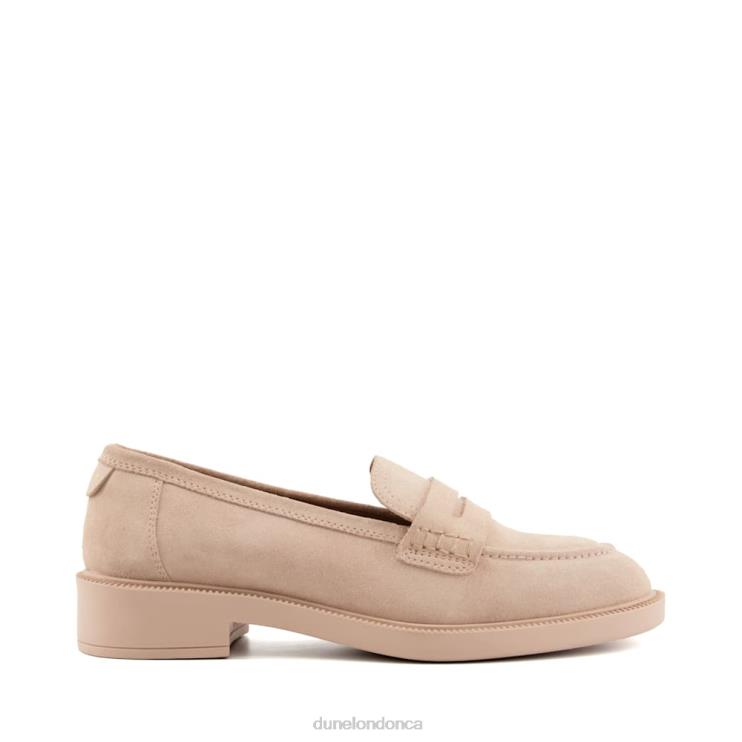 Dune London Gazelles Women Penny-Trim Loafers Pink 2Z0DB468