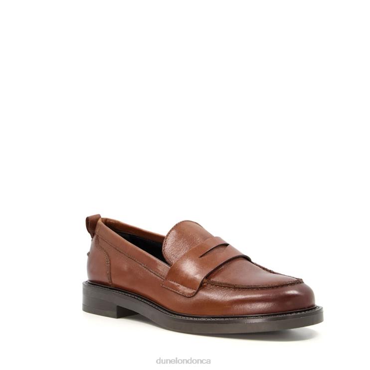 Dune London Geeno Women Penny Loafers Tan 2Z0DB312