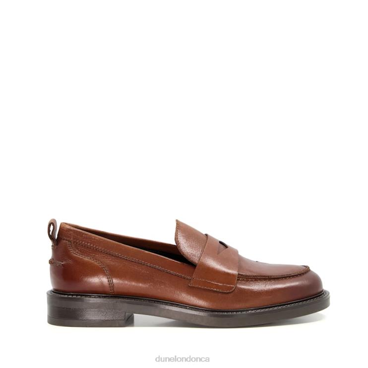 Dune London Geeno Women Penny Loafers Tan 2Z0DB312