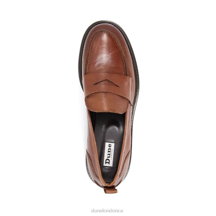Dune London Geeno Women Penny Loafers Tan 2Z0DB312