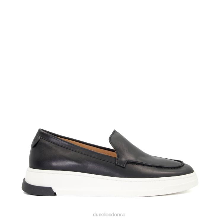 Dune London Generate Women Wedge-Heel Loafers Black 2Z0DB590