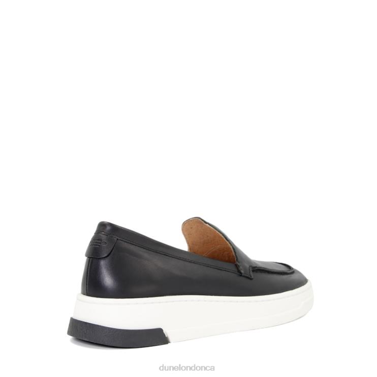 Dune London Generate Women Wedge-Heel Loafers Black 2Z0DB590