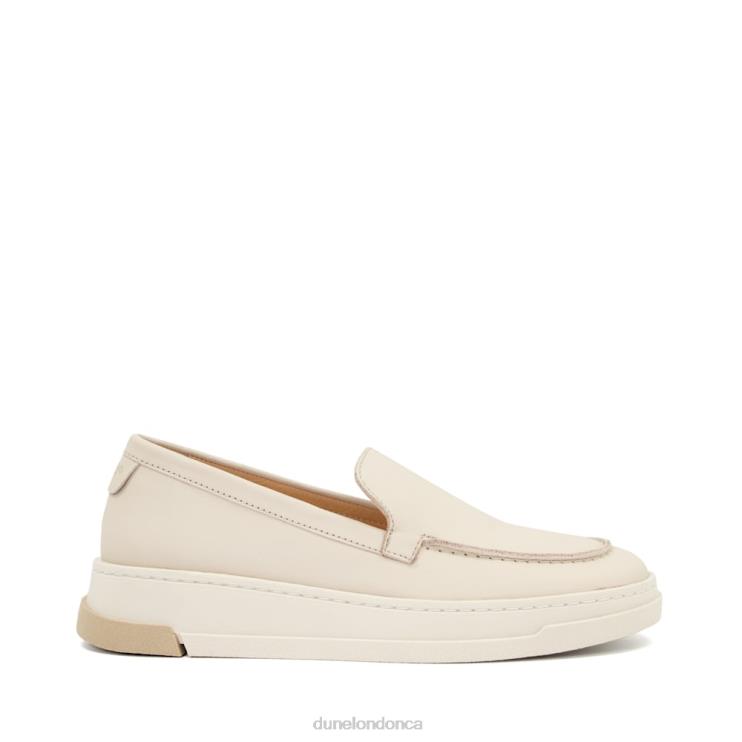 Dune London Generate Women Wedge-Heel Loafers Off White 2Z0DB553