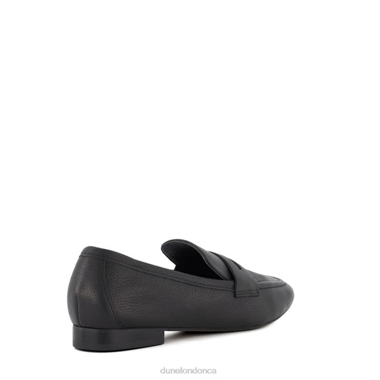 Dune London Gianetta Women Flat Penny Loafers Black 2Z0DB17