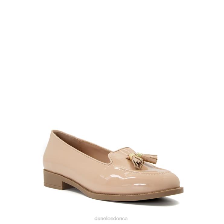 Dune London Global Women Wide Fit Tassel-Trim Loafers Blush 2Z0DB102